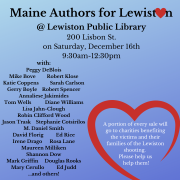 Maine Authors for Lewiston